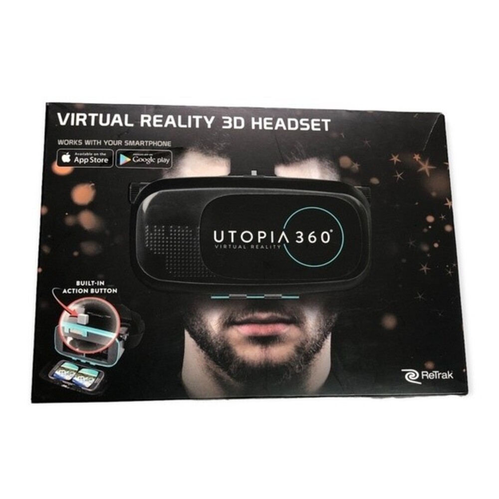 ReTrak Utopia 360 Virtual Reality Headset for Cellular Phone